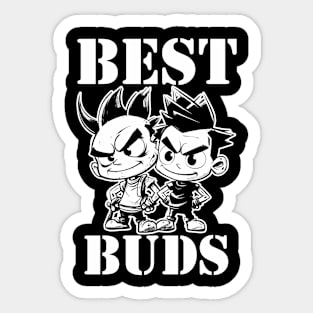 Best Buds - For Buddies, Best Friends and Mates Sticker